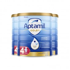 【新西兰直邮包邮】Aptamil 爱他美 金装4段 900克x3罐/箱（2岁+）【收件人身份证必须上传】【新疆、西藏、内蒙古、青海、宁夏、海南、甘肃，需加收运费】